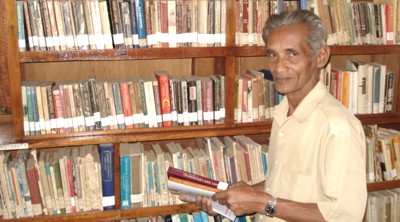 Mr. S.A. Mohomed has been faithfully serving the School / College Library for more than 20 years